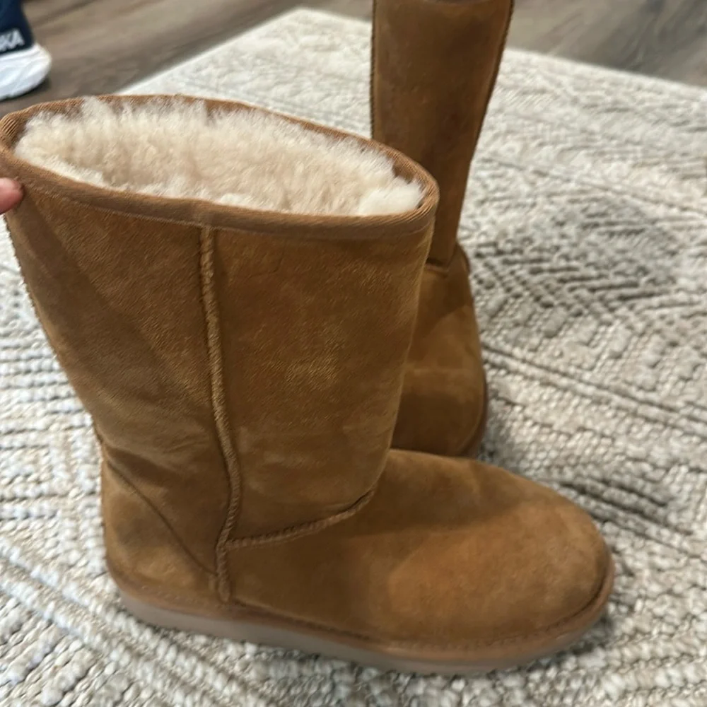 Kookaburra size 7 tan suede - Picture 2 of 5